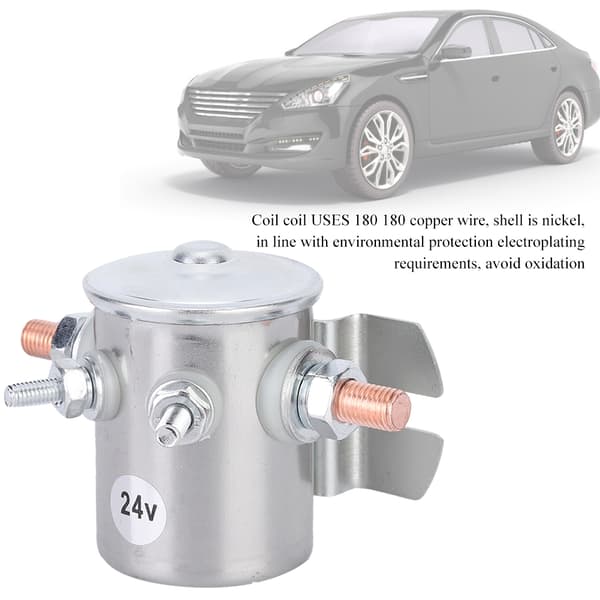 Bilstartrelé Bilstart Elektromagnetisk Bryterrelé 12V/24VDC24V