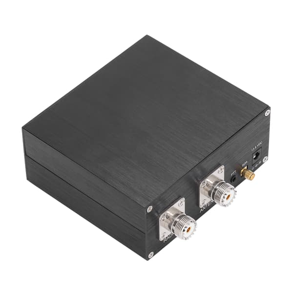 SDR-transceiverbryter 100W DC til 160MHz antennedeler TR-bryterboks med SMA til SMA-tilkoblingskabel