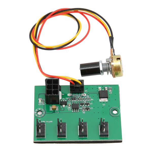 4 Pin Fläkt Adapter 2 Pin 3 Pin 4 Way 6Pin 12V Power Plug and Play PC Chassi Kylfläkt Hub för PC Fläkt