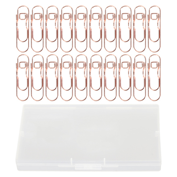 20 kpl Iron kynäpidikkeet Rose Gold kynäpidikepidikkeet Pienet kannettavat kynäpidikkeet paperitavaroihin toimistoasiakirjoihin