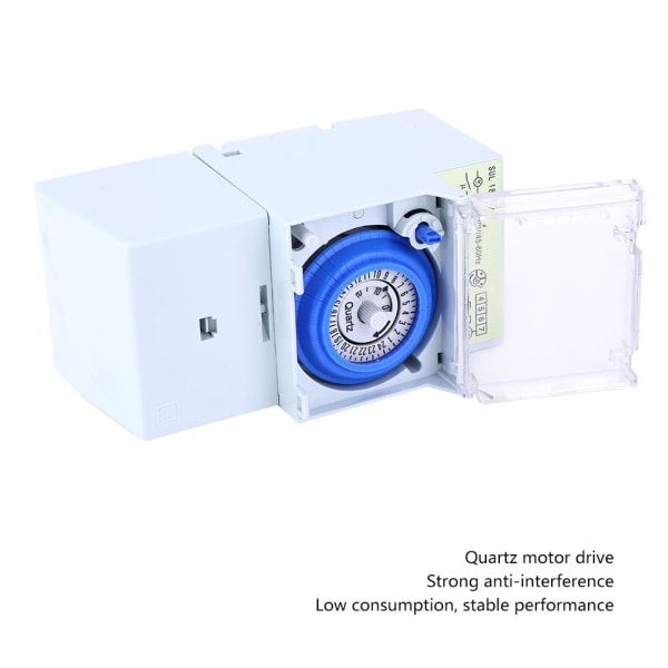 SUL181h mekaaninen ajastin 24 tunnin kvartsimoottorin ajastinkytkinrele 110 ~ 230 VAC 16 A