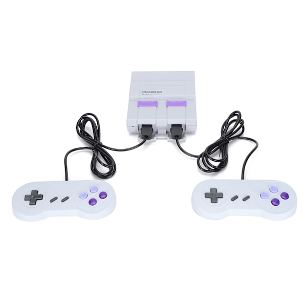 Spilkonsol - Klassisk 8-bit TV-spilkonsol til familieunterholdning og fritid 110‑240VEU-stik