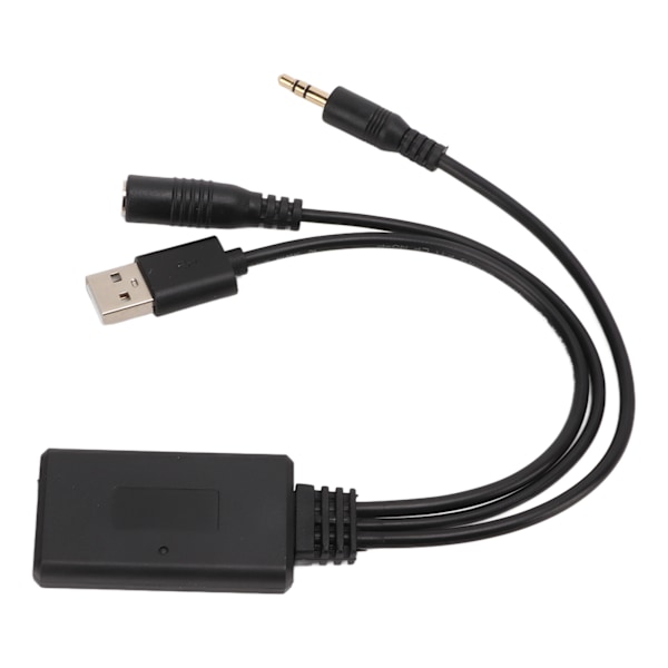 Ammattimainen auton Bluetooth 5.0 Aux-kaapeli USB-sovitin mikrofonilla Hyundai-autoihin