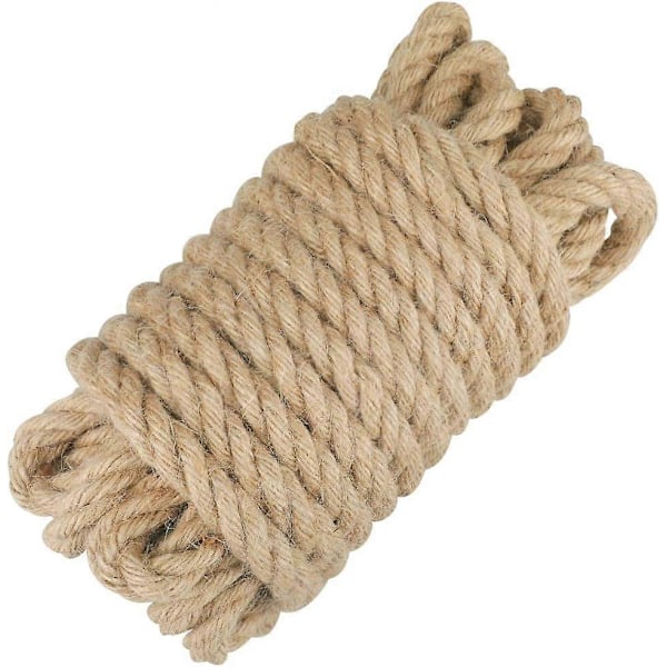 Jute Reb Hamp Reb 12 mm tyk til Dekoration, DIY Håndværk, Havearbejde