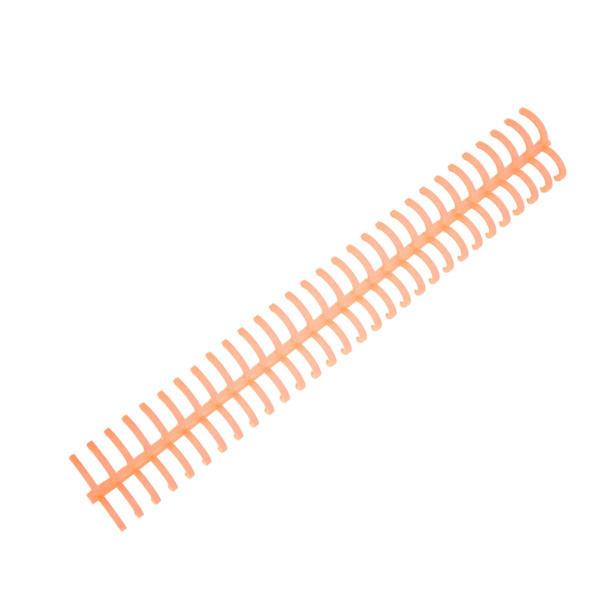 10 st spiralbindningsfjädrar 130 ark kapacitet ryggkam 30 hål 16 mm diameter set kit orange