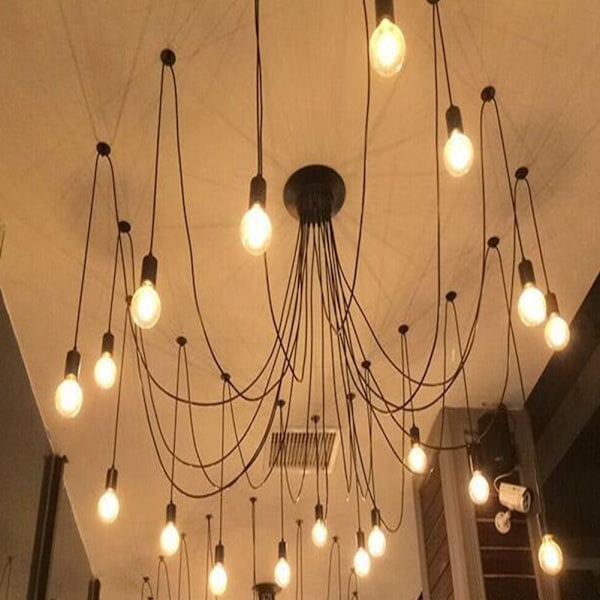 E27 110-220V LED pendel Simpel moderne lampe til hjemmet Cafe Bar Gang