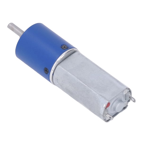 DC 12V Mikromotor med växel, helt i metall, stort vridmoment, hastighetsreduceringsmotor med D-axel, 3000 varv/min, 1:256