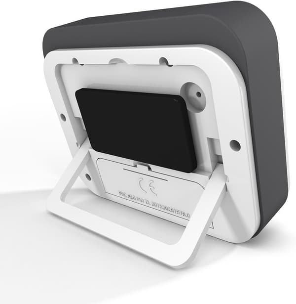 Digital Kjøkkentimer 12/24 Timer Vekkerklokke med Magnetisk Bakside og Uttrekkbart Stativ, Stor LCD-Skjerm