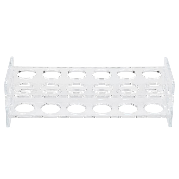 Skrivebordsstativ for 2 rader med 12 flasker, vinstativ, glassholder, displayhylle, arrangør, 2 rader x 6 hull
