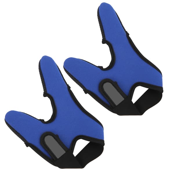 2 st Fiskhandskar 2 Finger Skydd Halkfri Andningsbar Utomhusfiskeutrustning