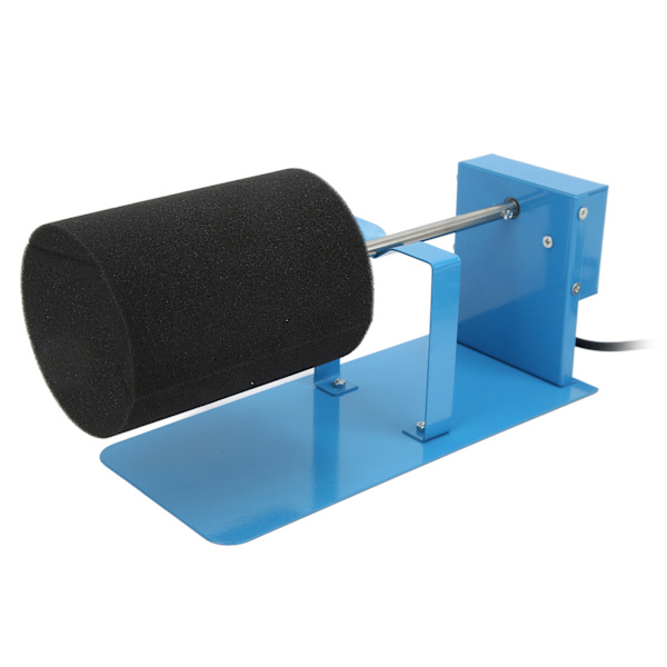 Koppvridare Justerbar Skum Anti Slip Tyst Stabil Aluminiumlegering Blå DIY Äggskal Kopp Svamp Koppvridare EU-kontakt 220V