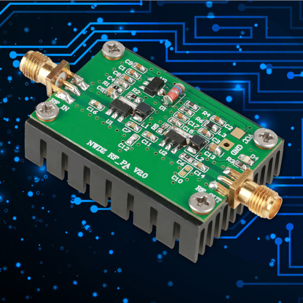 2MHz-700MHZ 3W HF VHF UHF FM-sändare RF-effektförstärkare för radio