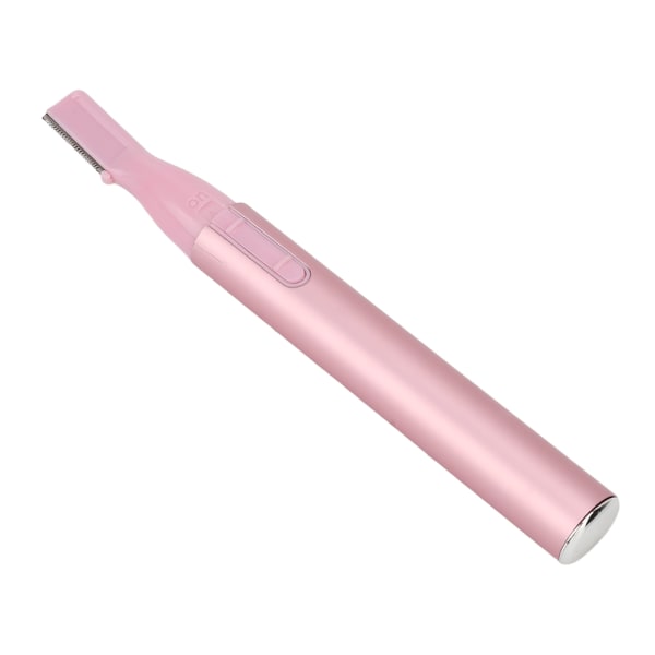 Ögonbrynstrimmer Aluminium Mini Elektrisk Bärbar Rosa Gentle Facial Hair Remover för kvinnor