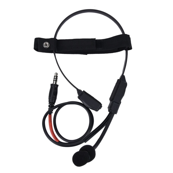 Z136 Military Headphone BOne-høyttalere Signal Headset 7mm-kontakt for ZTAC Series PTT