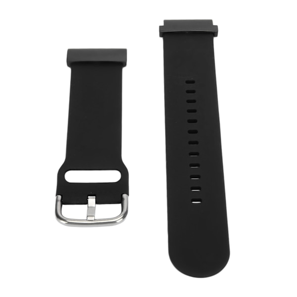 26 mm silikonklokkerem Fleksibel justert erstatningsarmbåndsrem for Fenix ​​7X 6X 5X Black