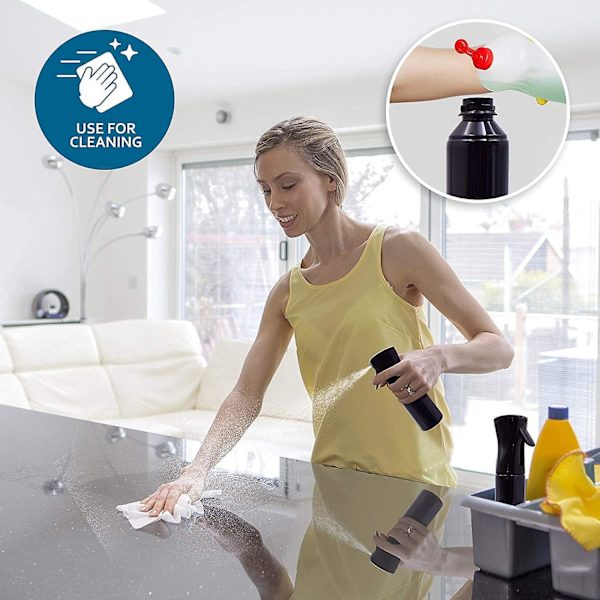 Ultrafin Sprayflaska för Hårsalva - Svart (500ml 1-pack)