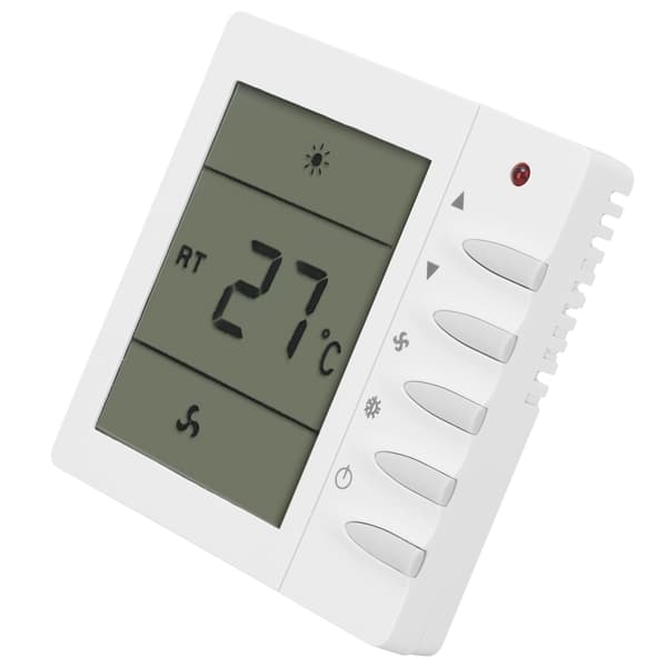 AC220V Central Luftkonditionering Fläkt LCD Termostat Luftkonditionering Temperaturregulator