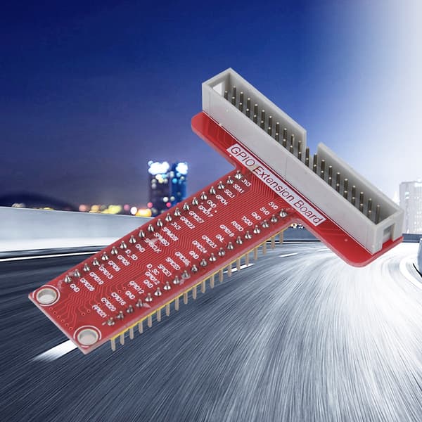 GPIO-kabel kopplingsdäck GPIO T-typ adapterkort 3 förlängning DIY-kit för Raspberry Pi