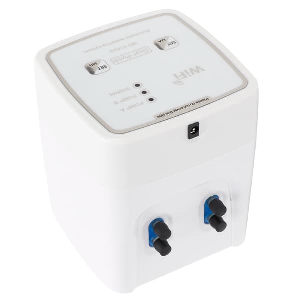WIFI Intelligent Trädgårdsbevattningstimer Droppbevattningssystem Vattningssystem 100‑240V Dubbelpump EU-kontakt