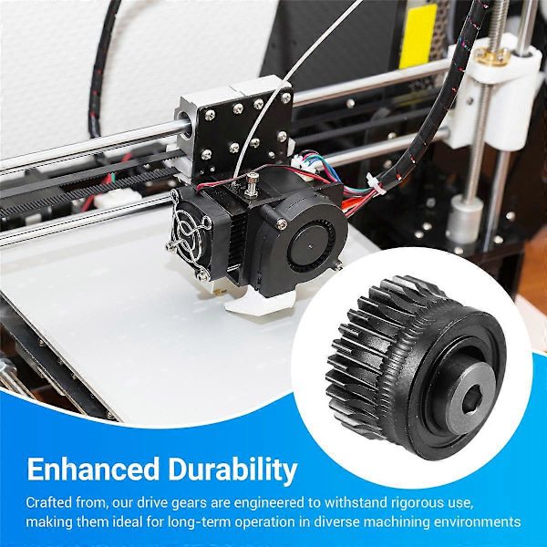 Herdet stål EXtruder-gir for K1/K1C/Ender3 V3