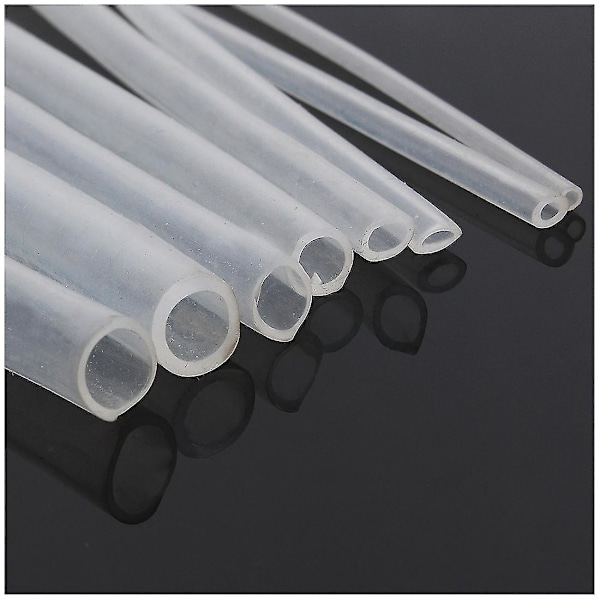 2 Meter Silikonslang Tryckslang Mycket Flexibel 4 * 6mm-B8