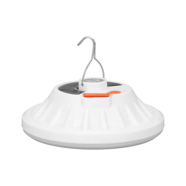 Solar Camping Light USB-lading 5 Modus 60LED Pærelys IP65 Vanntett Fjernkontroll Utendørs Lampe