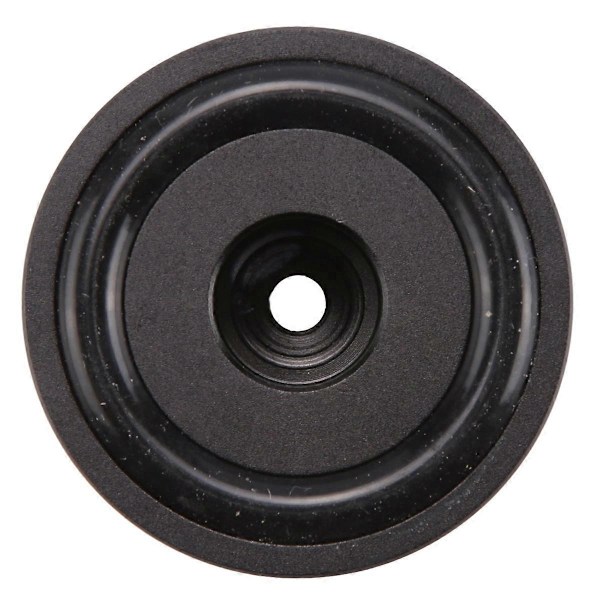 4 kpl 40x20 mm alumiinisia HIFI-vahvistimen kaiuttimien eristysjalkoja (musta)
