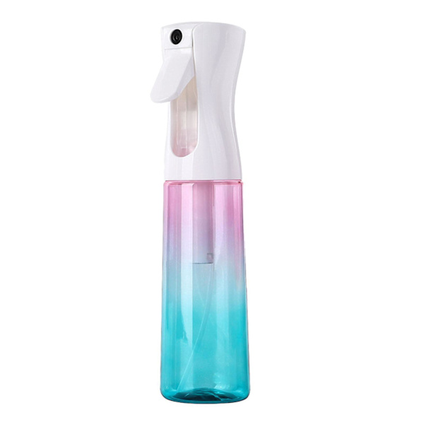 3 x Spray Mist Vattenflaska Ultra Fin Trycksatt Gradient rosa blå