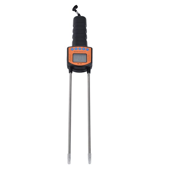 Grain Moisture Tester Röstuppmaning LCD Bakgrundsbelyst Hög noggrannhet Hög känslighet Robust Anti-böjning Grain Moisture Meter