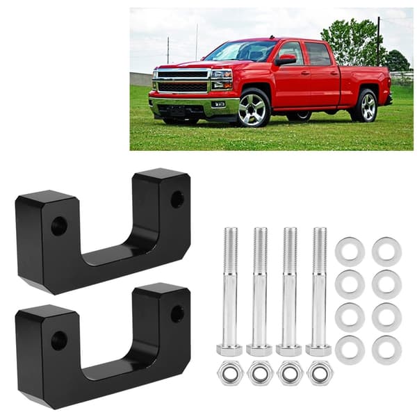 2 tommer Front Coil Spring Spacer Nivelleringsløftesæt til Chevy Silverado GMC Sierra Yukon 07-18