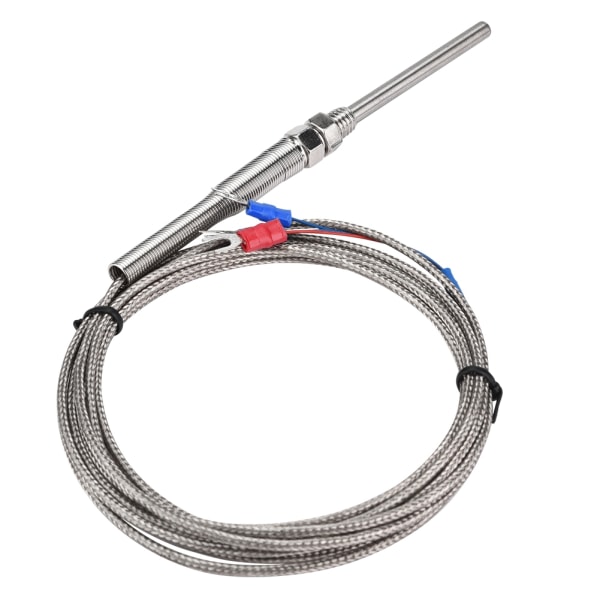 M8 gänga PT100 platinamotstånd termoelement 50 mm sond temperatursensor tråd 0-400 ℃ (3 m)