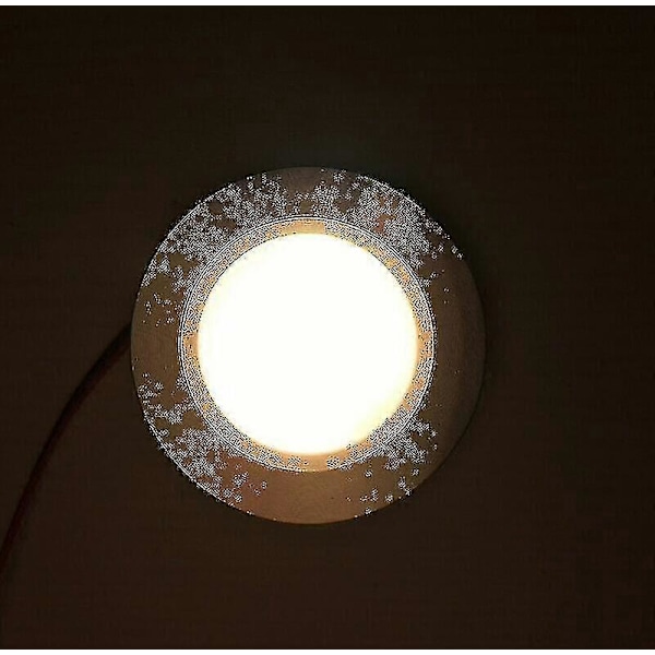 6 X LED 12v 24v Spotlights Dimbar Husvagn Båt Infälld Kallvit Downlights 1ST