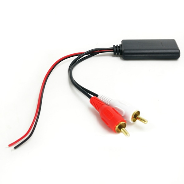 Bluetooth 5.0 lydmodtager musikanlæg adapter bil stereo aux kabel 2RCA interface til auto