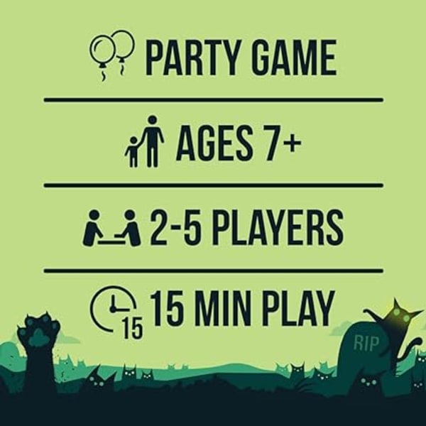 Exploding Kittens Zombie Kittens (EKGZOMB6)