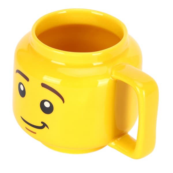 Keramisk kopp gul tecknad vattenkopp 300 ml kaffe mjölk te mugg present till hemkontoret