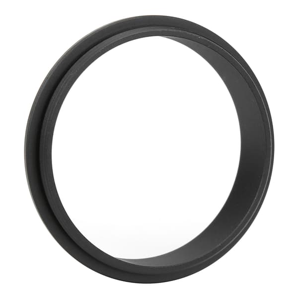 M48‑M48 Han til Han Adapter Ring Aluminium Legering Sort 48mm Gevindstigning 0.75mm Tilbehør