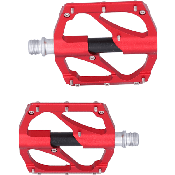 Anti-Slide Aluminium Alloy Widen High Speed Bearing Pedal Mountain Bike AccessoriesRed