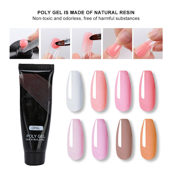 Negle Extension Tool Set UV Gel Polish Nail Tip File Dead Skin Tang Manicure Tool#A