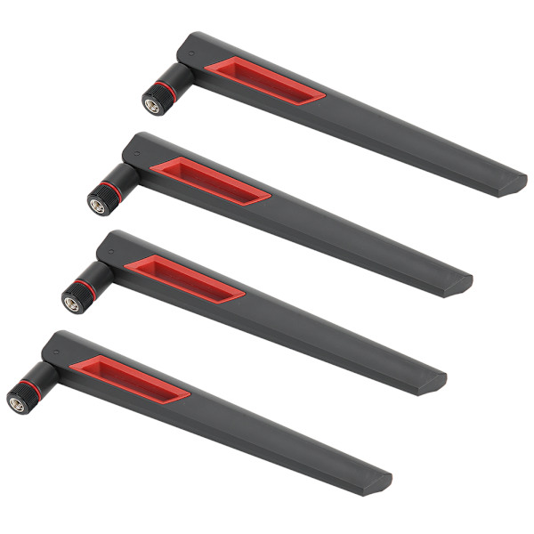 4 stk SMA Omnidirektional WiFi-antenne Passer til RT&#8209;AC68U EX6200 AC15 AC3200 AC66U