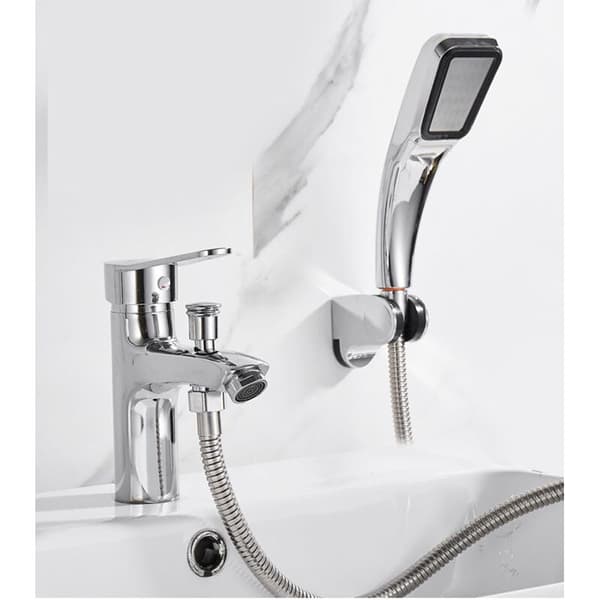 – Etgrebs forkromet messing badekararmatur – Holdbar blank finish – Temperaturbegrænser for sikkerhed – Nem installation
