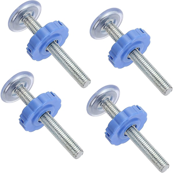 Pressure Mount Baby Gate Screw Bolts - Set of 4, Threaded Spindle Rods for Walk Through Gates