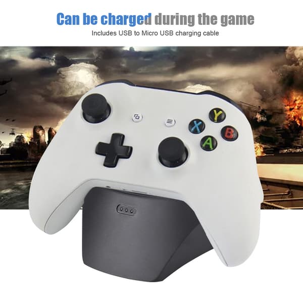 Trådløs controller induktiv ladestander Trådløs ladestander til XBOX ONE/S Sort