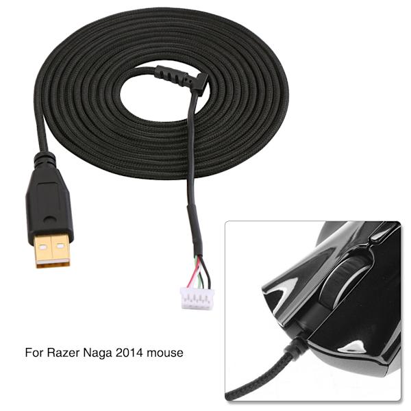 USB hiiren kaapelin/johdon/linjan vaihto Razer Naga 2014 Line 14:lle