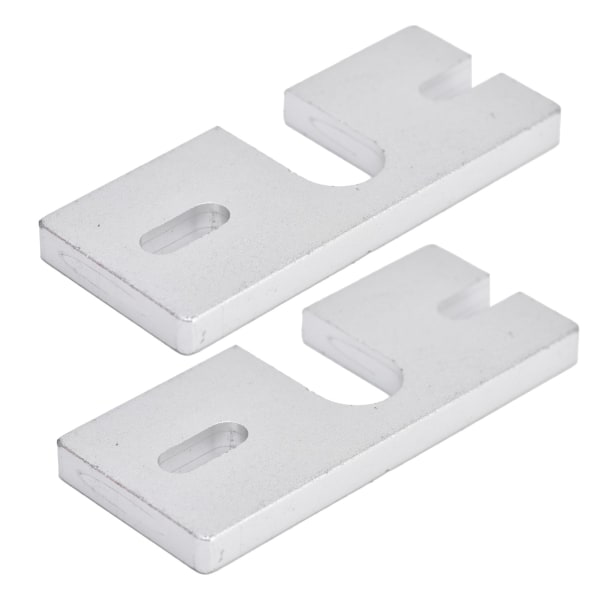 2st Hot End Fast Plate Mount Aluminiumlegering rektangulär för Reprap V6 3D-skrivare