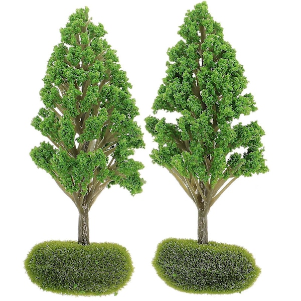 2 kpl Miniatyyri Diorama Puut Tee-se-itse Maisema Miniatyyri Puut Malli Hiekkapöytä Sisustus Zekai