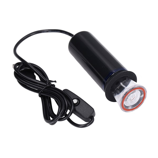 Elektrisk luftpumpe USB-drevet elektrisk vakuumpumpe med 2 dyser og opbevaringspose til rejser
