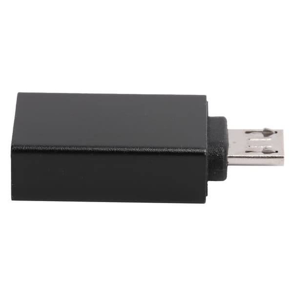 USB till Android Adapter Micro OTG Konverter Kontakt Dataöverföring Laddningsenhet Svart