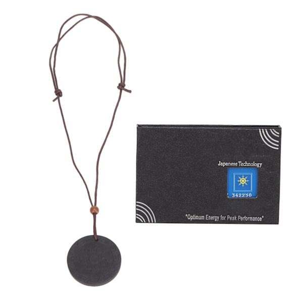 Volcanic Stone Pendant Halsband Män Kvinnor Utsökt graverad energisten Halsband för kontorsarbete