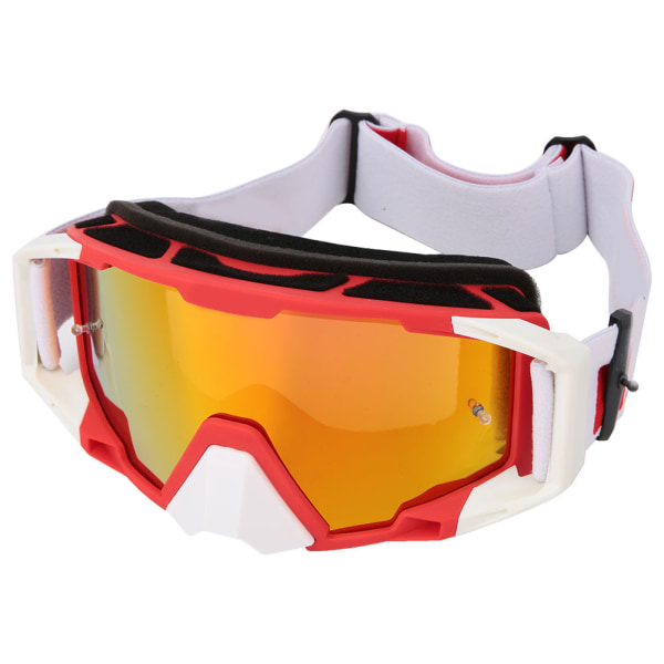 Justerbare utskiftbare briller Beskyttelsesbriller Utendørs sportsverktøy (rød hvit)