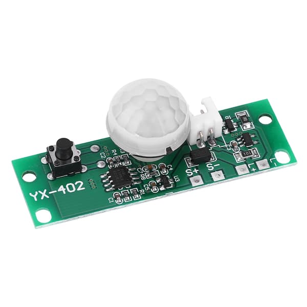 Solcellelampe printkort Infrarød menneskelig induktion væglampe kontrolsensor controller 3.7V